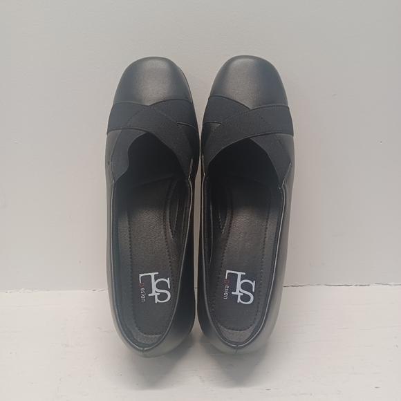 SL Design Women's Shoes Comfort Criss Cross Elastic Design Size 38 - Picture 4 of 8